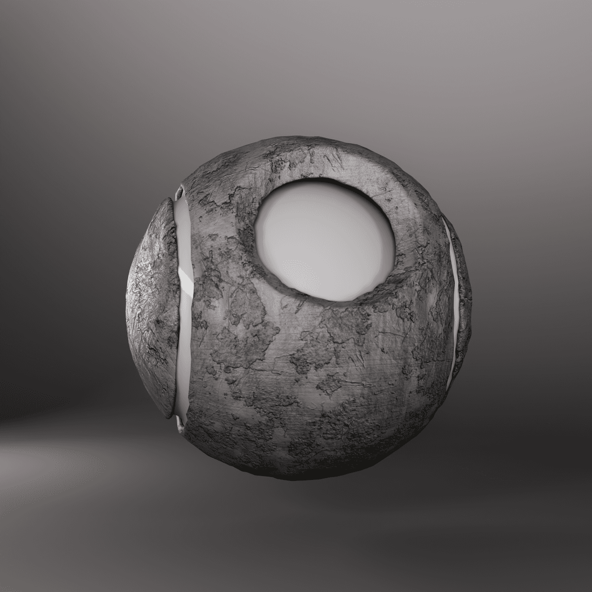 Screenshot of Destroyed Concrete Material